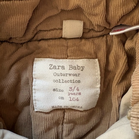 Zara Baby Outerwear Hooded Jacket - Picture 3 of 5